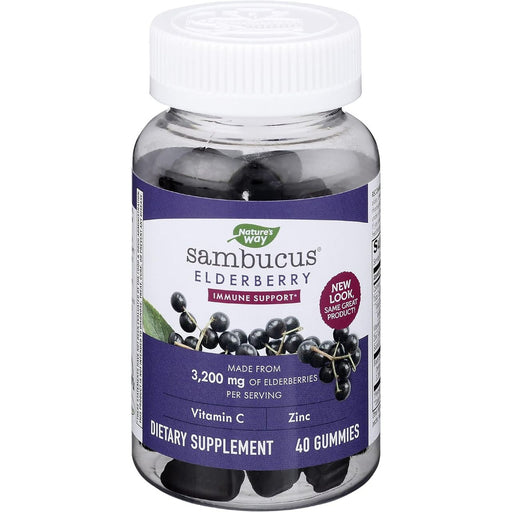 Nature's Way Nature's Way Gummies Sambucus Elderberry Vitamins & Supplements