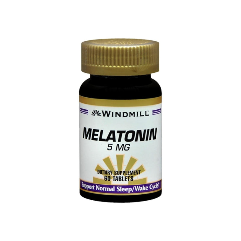 Windmill Melatonin 5 Mg Tablets 60Ct Vitamins & Supplements
