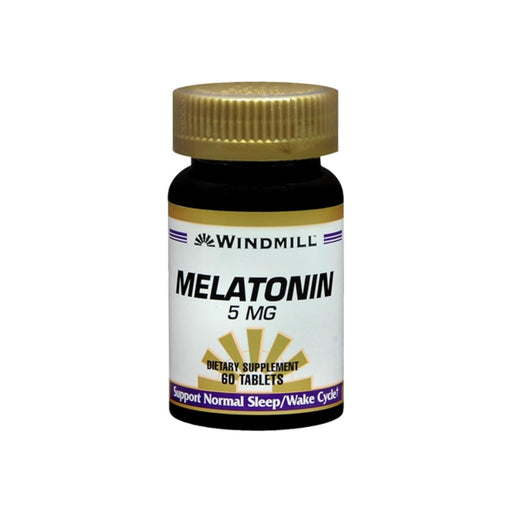 Windmill Melatonin 5 Mg Tablets 60Ct Vitamins & Supplements