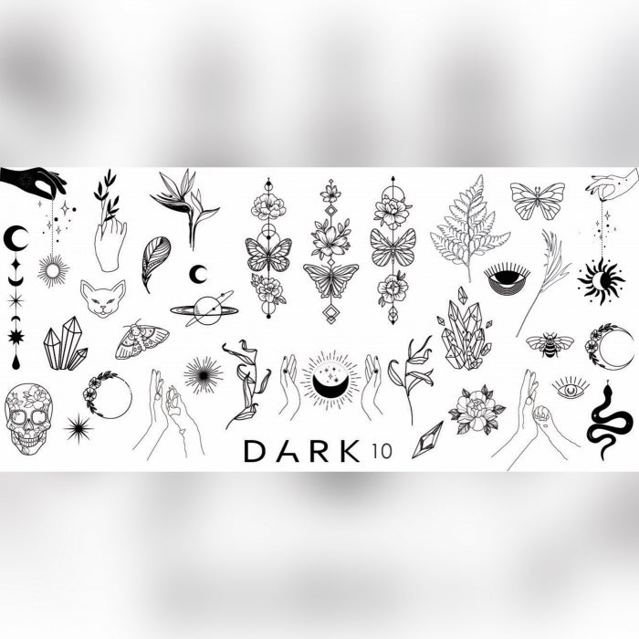 nbmsupply DARK 10 STAMPING PLATE  DARK10