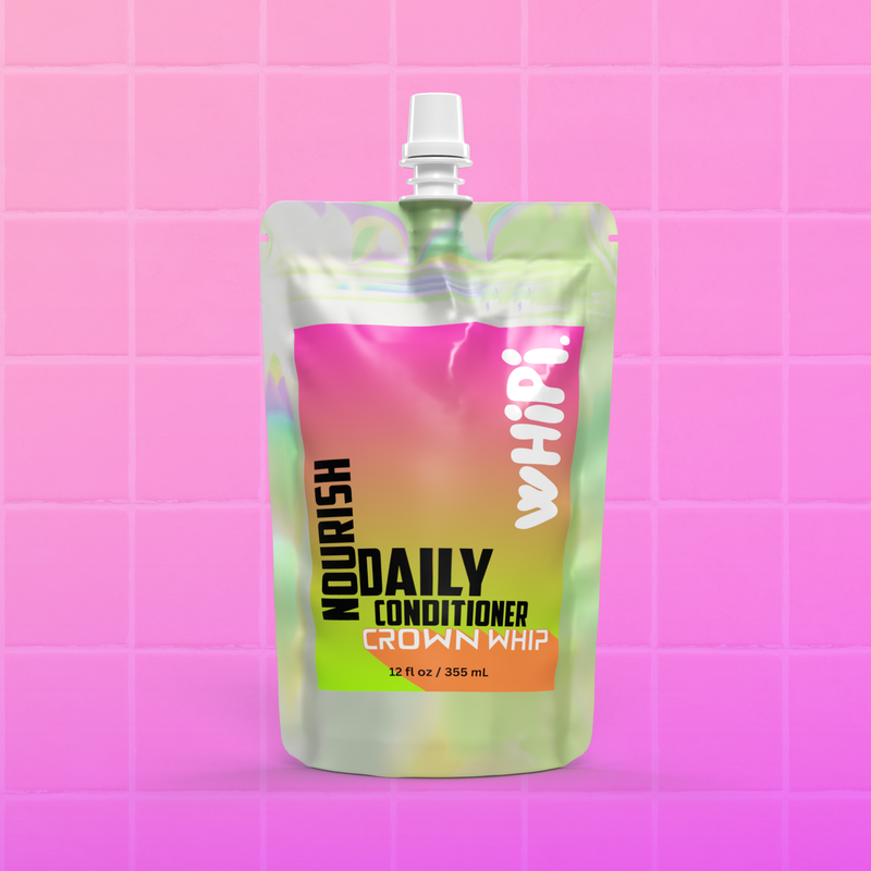 Whipi Co Nourish – Crown Whip Daily Conditioner Plum 12 oz Bag