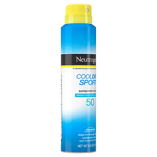 Neutrogena Neutrogena CoolDry Sport Sunscreen Spray, With Broad Spectrum SPF 50, 5 Oz Sunscreen