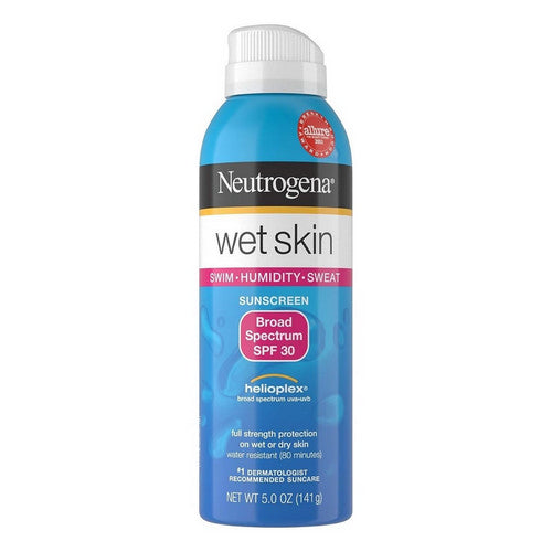 Neutrogena Neutrogena Wet Skin Sunscreen Spray Broad Spectrum SPF 30, 5 Oz Sunscreen