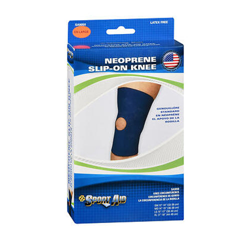 Sport Aid Sport Aid Neoprene Open Patella Knee Sleeve, XL Wall Jacks & Braces