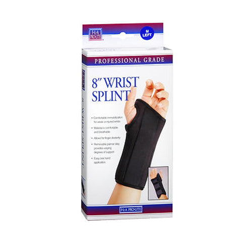 Fla Orthopedics Fla Orthopedics H&PC-13631 ProLite Wrist Splint Brace : Left Medium Wall Jacks & Braces