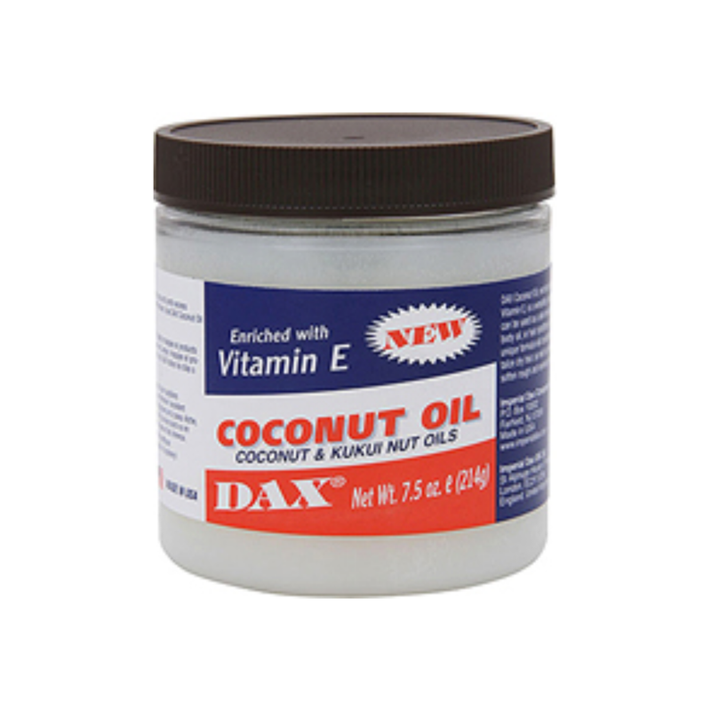 DAX DAX Coconut Oil Enriched with Vitamin E – 7.5 oz, Hair and Skin Moisturizer Hair Care Gray