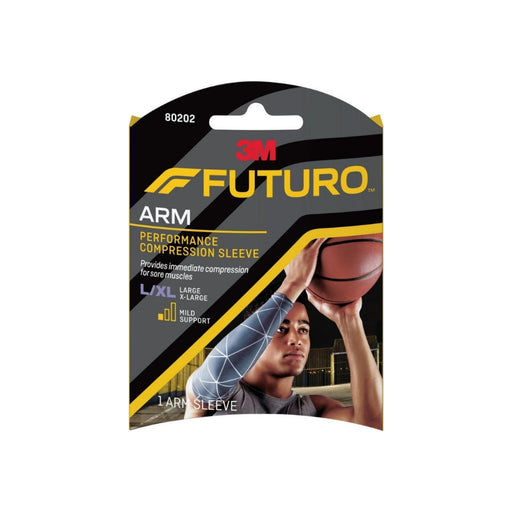 Futuro Futuro Performance Compression Arm Sleeve, Firm Compression for Muscle Support, Large/X-Large Supports & Braces