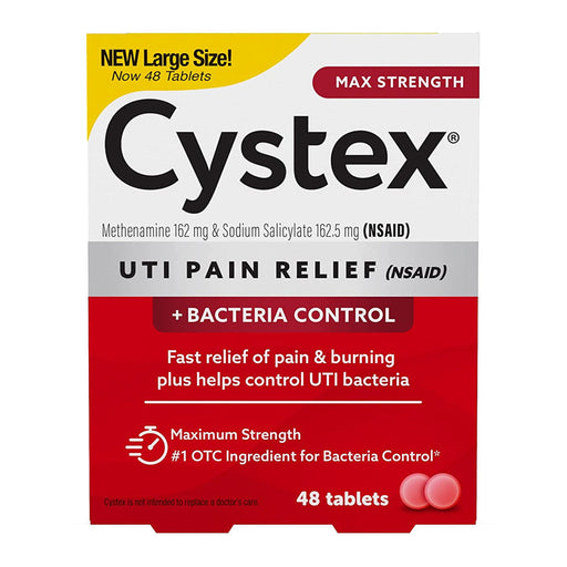 Cystex Cystex Urinary Pain Relief Tablets Max Strength Health & Beauty