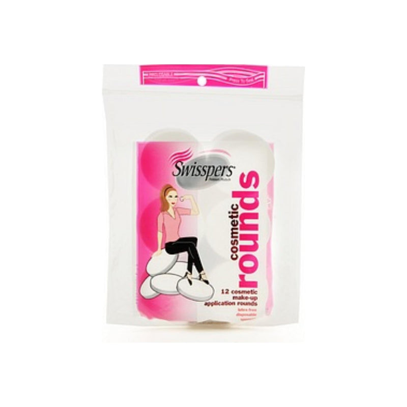 Swisspers Swisspers Cosmetic Rounds, Latex Free Cosmetics