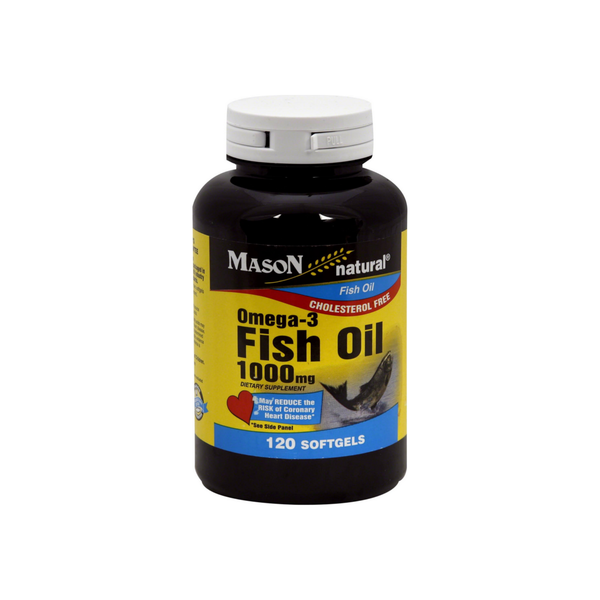 Mason Natural Mason Natural Omega-3 Fish Oil 1000 Mg Softgels Vitamins & Supplements
