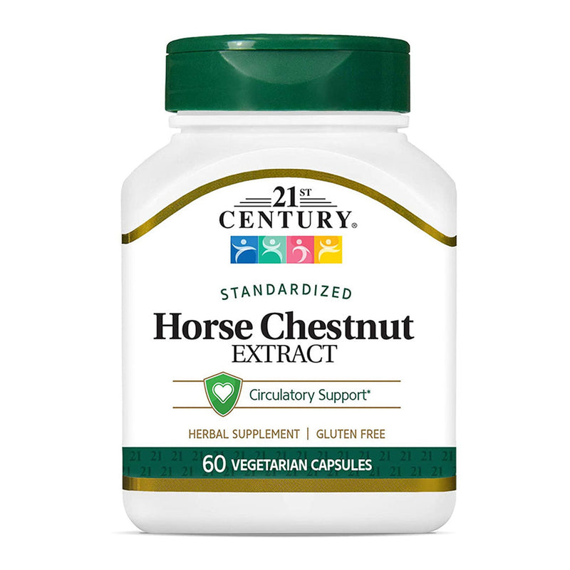 21st Century 21st Century Horse Chestnut Extract, Standardized, 60 Vegetarian Capsules Vitamins & Supplements