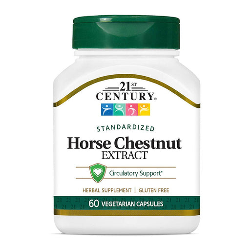 21st Century 21st Century Horse Chestnut Extract, Standardized, 60 Vegetarian Capsules Vitamins & Supplements