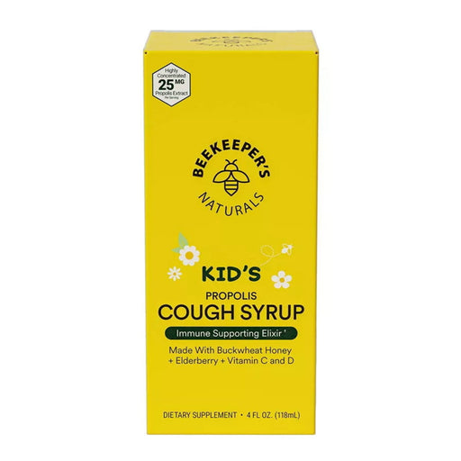Beekeeper's Naturals Beekeeper's Naturals Kids' Daytime Propolis Cough Syrup - 4 Fl Oz Syrup Gold