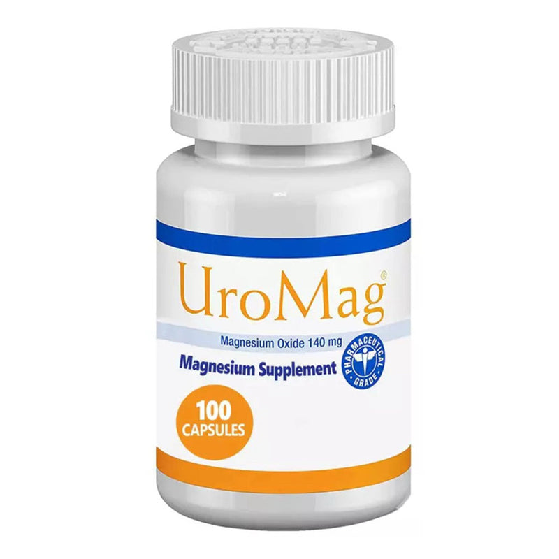 UroMag UroMag Magnesium Oxide 140 Mg Caplets 100 Ct Vitamins & Supplements White Smoke
