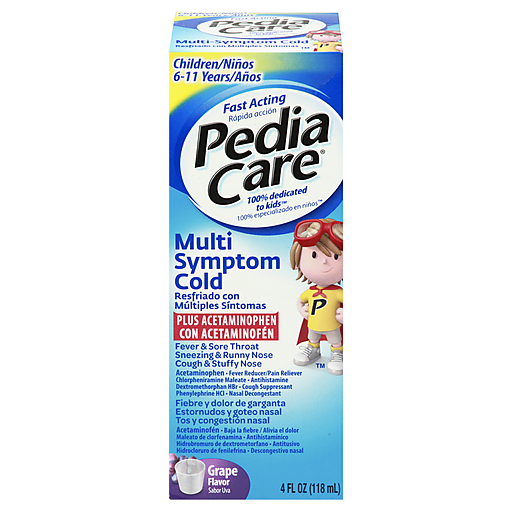 Pediacare Pediacare Multi Symptom Cold, Grape Flavor 4 Oz Personal Care