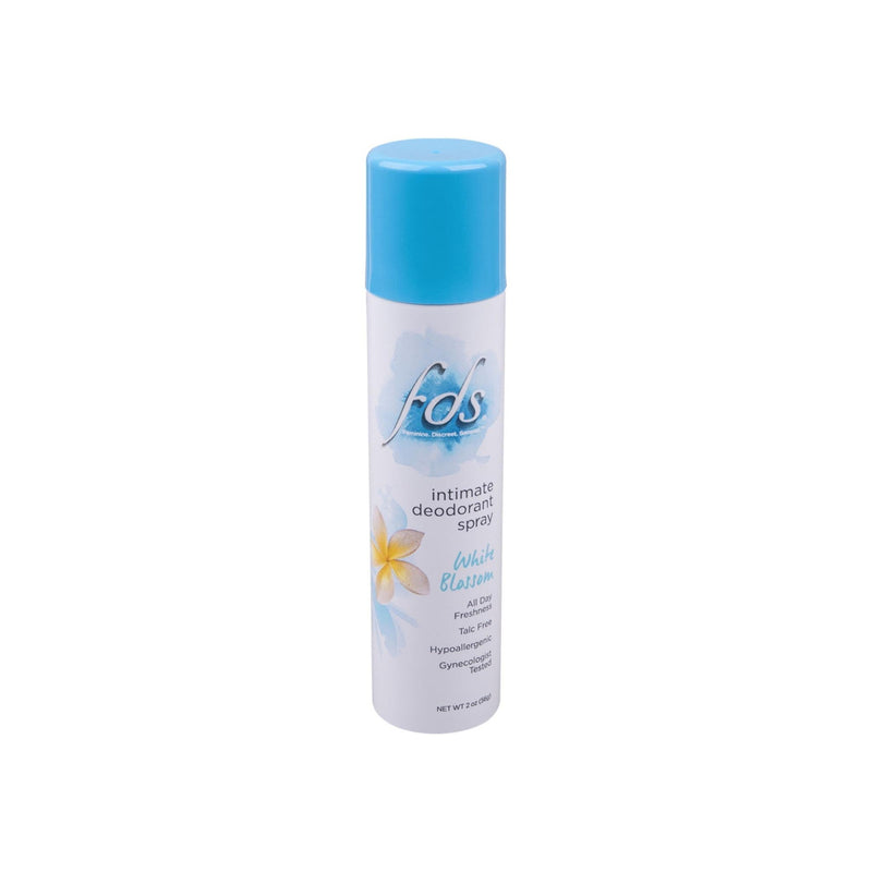 FDS FDS Intimate Deodorant, Spray, White Blossom 2 Oz Deodorant