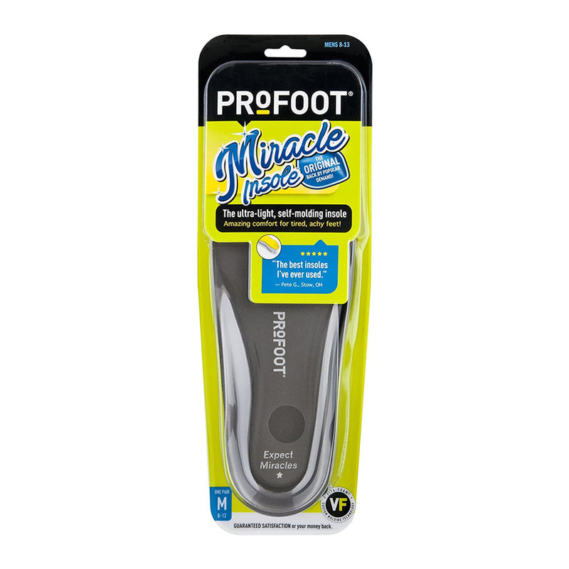 Profoot Profoot Miracle Insole, Mens 8-13, 1 Pair Insoles & Inserts
