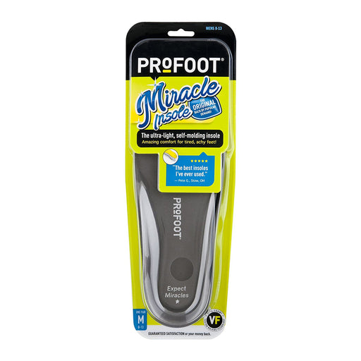 Profoot Profoot Miracle Insole, Mens 8-13, 1 Pair Insoles & Inserts