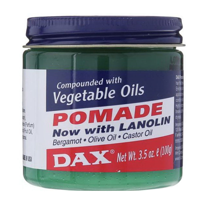Dax DAX Vegetable Oil Pomade – 3.5 oz, Natural Conditioning Hair Dress & Ointment Hair Care Light Gray