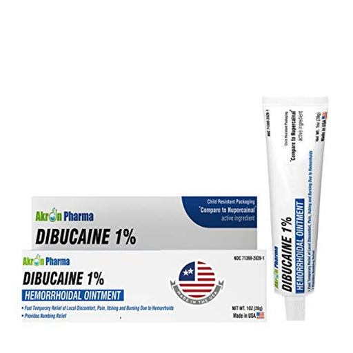 Akron Pharma Dibucaine  Oi 1% 28Gm Medicine Cabinets