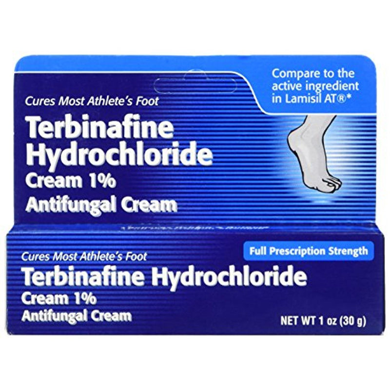 Terbinafine Terbinafine Hydrochloride AntiFungal Cream, 1%, 1 Oz Health Care