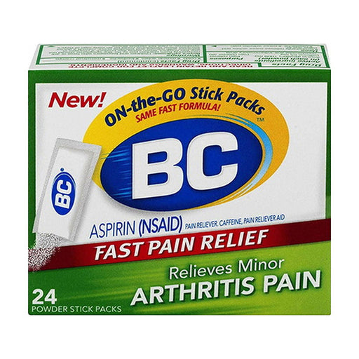 BC BC B&C Pain Reliever Fever Reducer, Arthritis Formula, Powders Health & Beauty