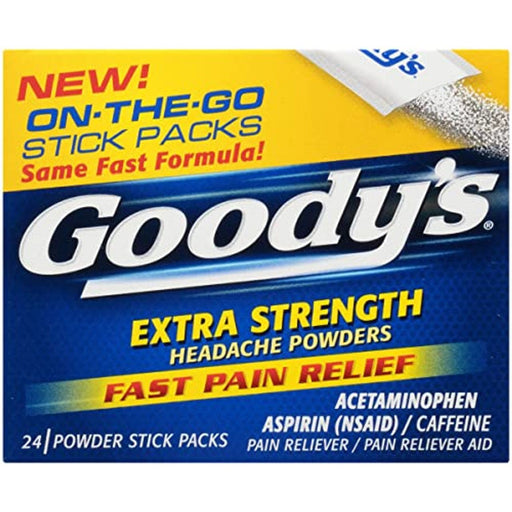 Goody's Goody's Powder Stick Packs Extra Strength Headache Powders Health & Beauty