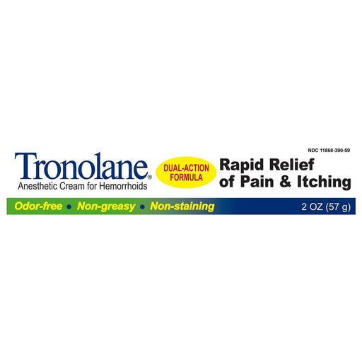 Tronolane Tronolane Anesthetic Cream For Hemorrhoids 1 Oz Personal Care