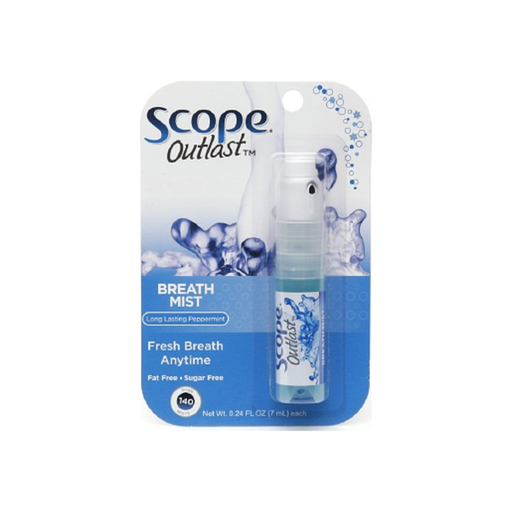 Scope Scope Crest - Breath Mist Blue Peppermint 0.24 oz Breath Sprays