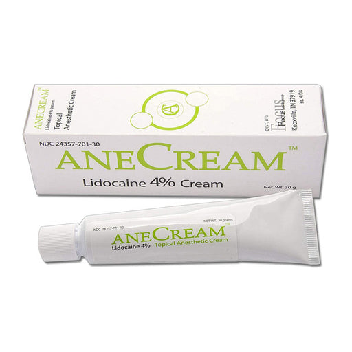 Anecream Anecream Lidocaine 4% Topical Anesthetic 30 Gm Medicine Cabinets