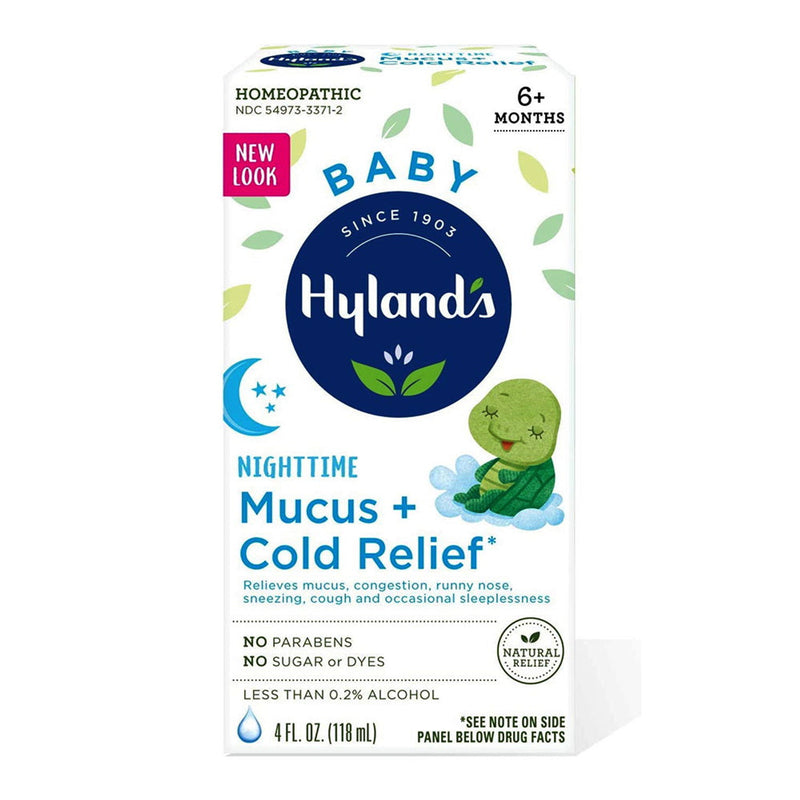 Hyland's Hyland's Naturals Baby Nighttime Mucus & Cold Relief Syrup - 4 Fl Oz Baby & Toddler Furniture
