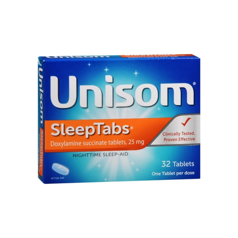 Unisom Unisom SleepTabs Nighttime Sleep Aid, 25mg Doxylamine Succinate, 16 Count Sleeping Aids