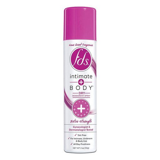 FDS FDS Feminine Deodorant Spray Extra Strength 2 Oz Personal Care