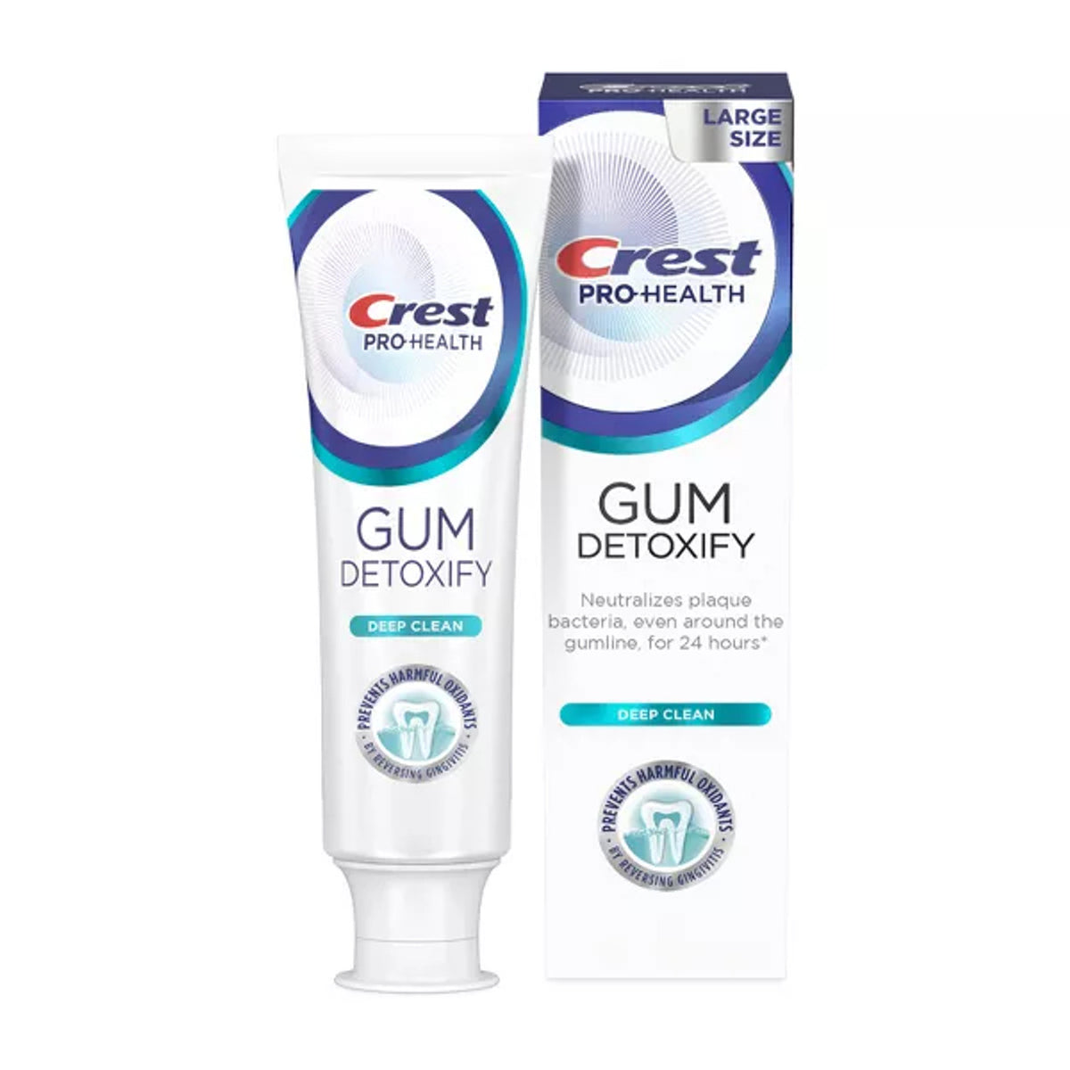 Crest Pro Health Gum Detoxify Deep Clean Toothpaste 4.8 oz — Pasteur ...