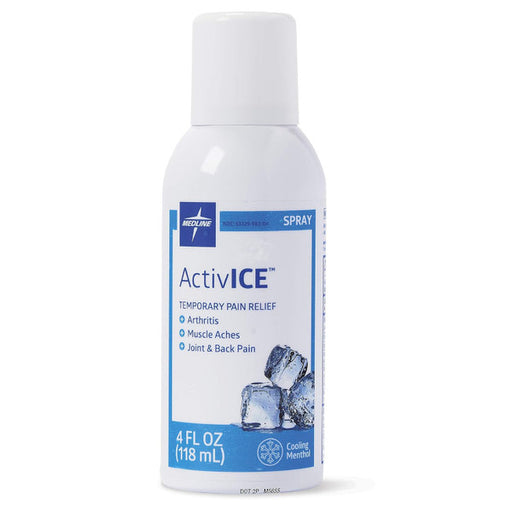Medline Remedy Medline® Remedy Activice™ Topical Pain Reliever – 4 Fl oz Spray Medicine Cabinets