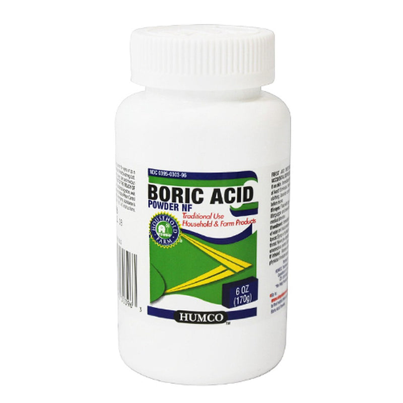Humco Humco Boric Acid Powder 6 Oz Personal Care White Smoke