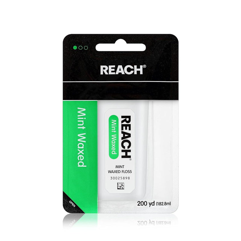 Reach Reach Mint Waxed Dental Floss - 200 Yards Dental Floss
