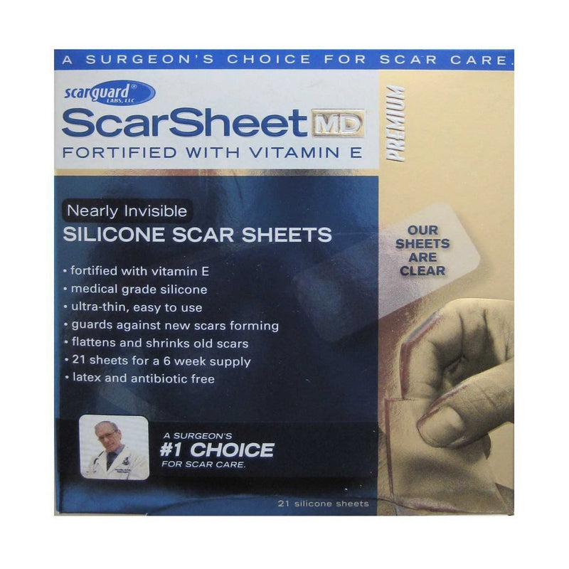 Scarguard Scarguard  Md Silicone  Scarsheet 21Ct First Aid