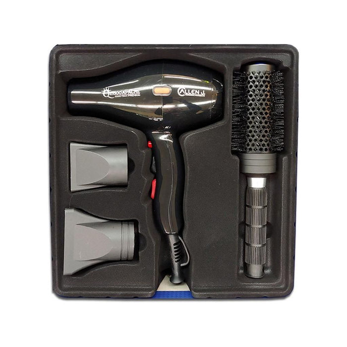 Babylisspro Goldfx Boost+ Metal Lithium Cordless Clipper #Fx870Gbp & Charging Base Dock & Allen J. 2600 Apache Nano Tech Premium Hair Blow Dryer Lightweight Salon 2100W Combo Set