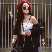 zeroUV Retro Modern Geometric Hexagon Frame Dapper Sunglasses C455 Sunglasses