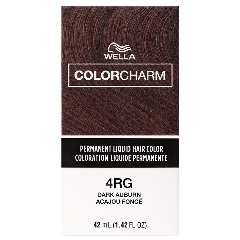 Wella Wella Color Charm Liquid Hair Color, 347/4RG Dark Auburn 1.4 Oz Hair Color Dark Slate Gray