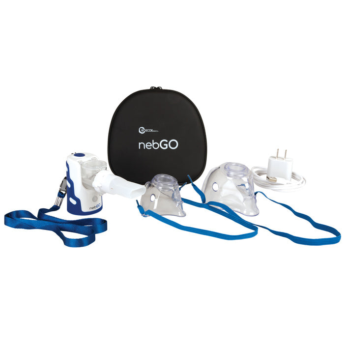 Roscoe Medical Roscoe Medical nebGO Portable Handheld Ultrasonic Mesh Nebulizer Nebulizers