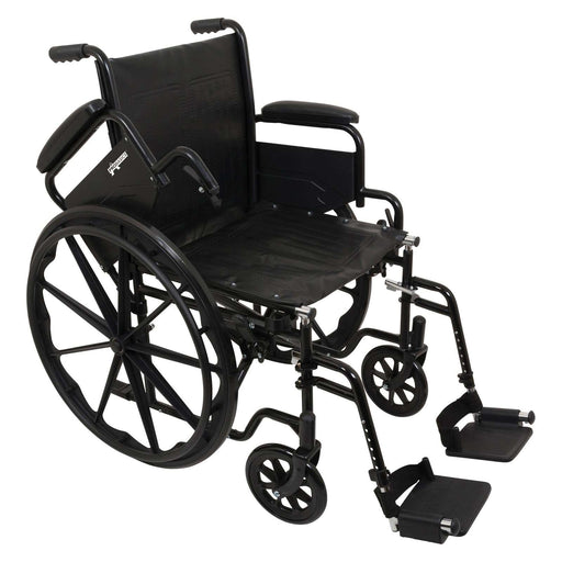 ProBasics ProBasics Wheelchair 18" K1/K2 Flip Back Desk Arms And Swingaway Foot Rests Wheelchairs