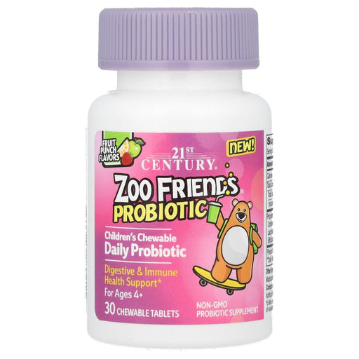 21st Century 21st Century Zoo Friends Probiotic Chewable Vitamins & Supplements