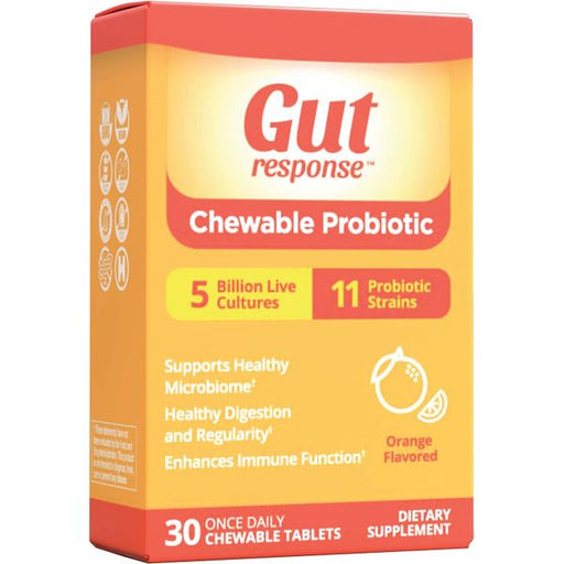 Gut Response Gut Response Chewable Probiotic, 30 Capsule Vitamins & Supplements