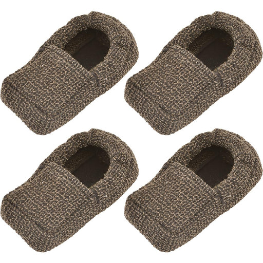 Nova Nova 4 Pcs Heavy Duty Walker Ski Glide Covers Replacement For Indoor Outdoor Walkers