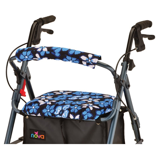 Nova Nova Seat & Back Walker Cover Aloha Blue Walkers