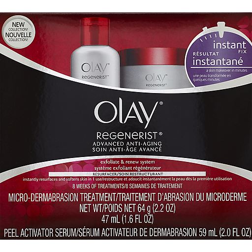 Olay Olay Regenerist Microdermabrasion & Peel System Skin Care Black