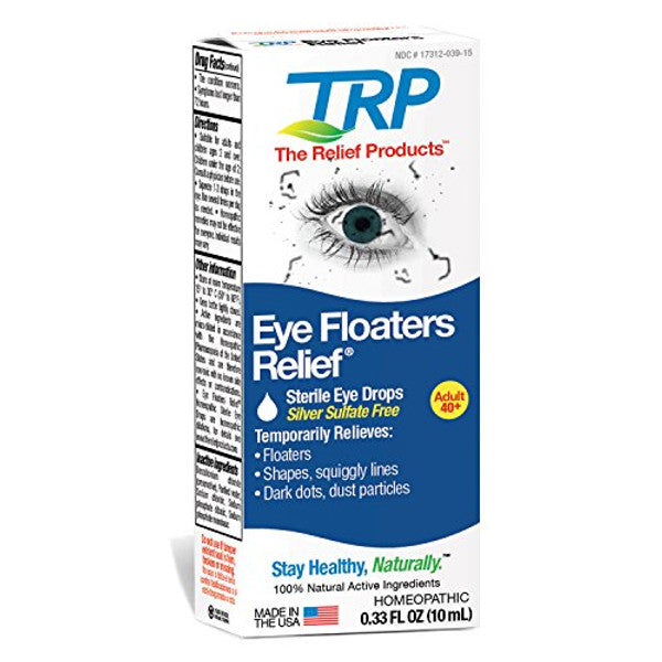 Trp The Relief Products Trp The Relief Products Eye Floaters 10 Ml Eye Drops & Lubricants White Smoke