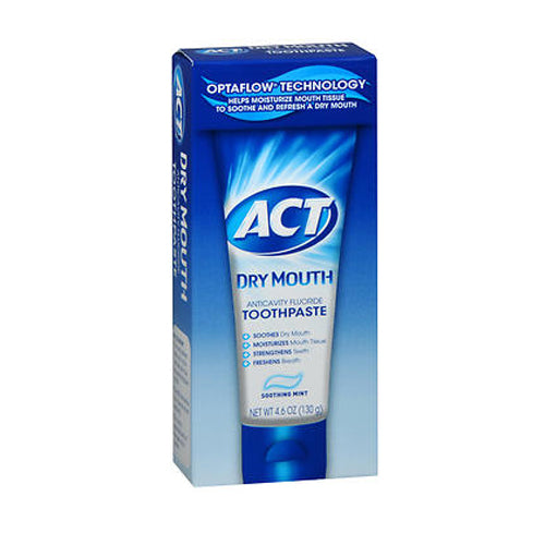 ACT ACT Dry Mouth Toothpaste, Anticavity Fluoride, Soothing Mint Toothpaste